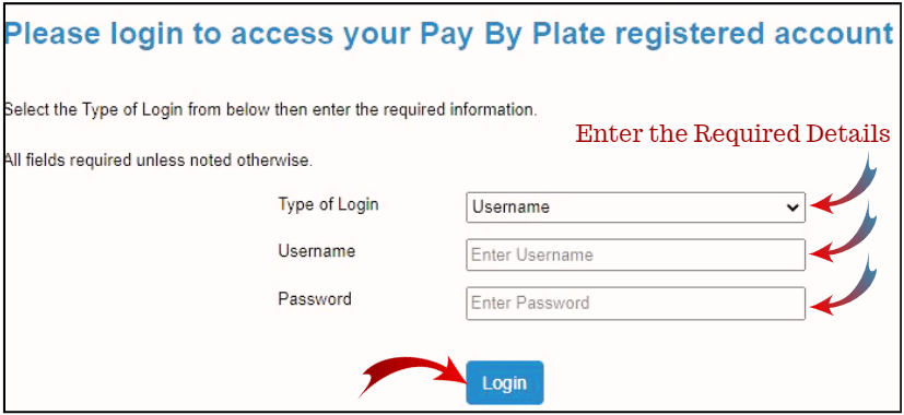PayByPlatema Login Process